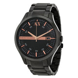 Armani Exchange Hampton Three-Hand Date Black Men's Watch - AX2150