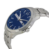 Armani Exchange Blue Textured Dial Stainless Steel Men's Watch - AX2132