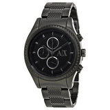 Armani Exchange Chronograph All Black Watch - AX1605