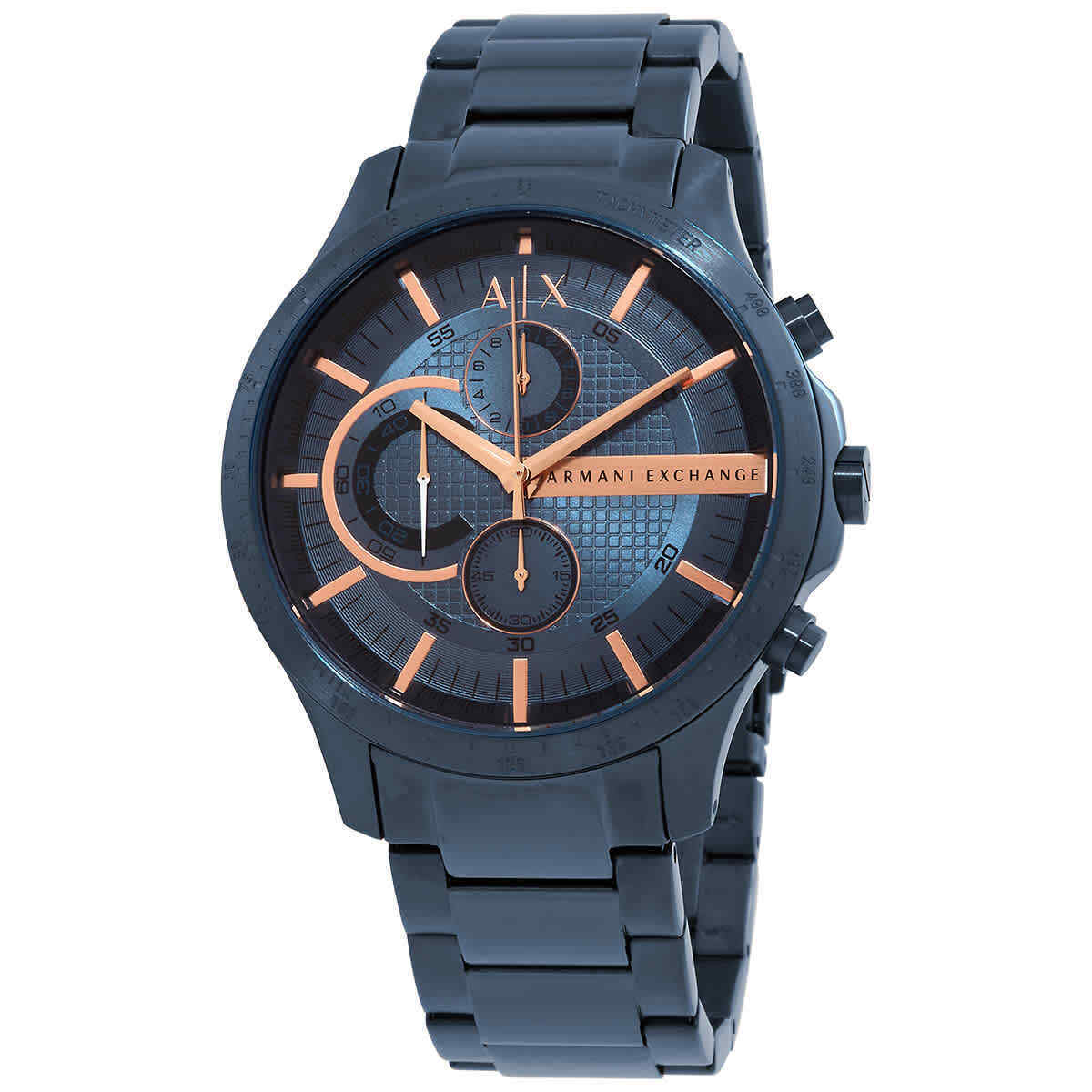 Armani Exchange Hampton Chronograph Quartz Blue Dial Menβs Watch AX2430 - Watch