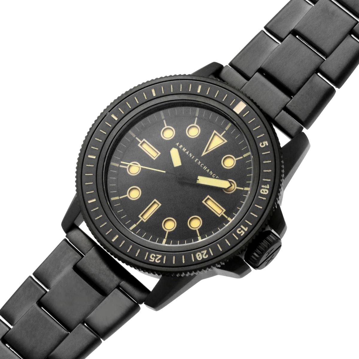 Armani Exchange Leonardo Black-Tone Men's Watch - AX1855
