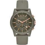 Armani Exchange Outer Banks Chronograph Light Green Watch - AX1341