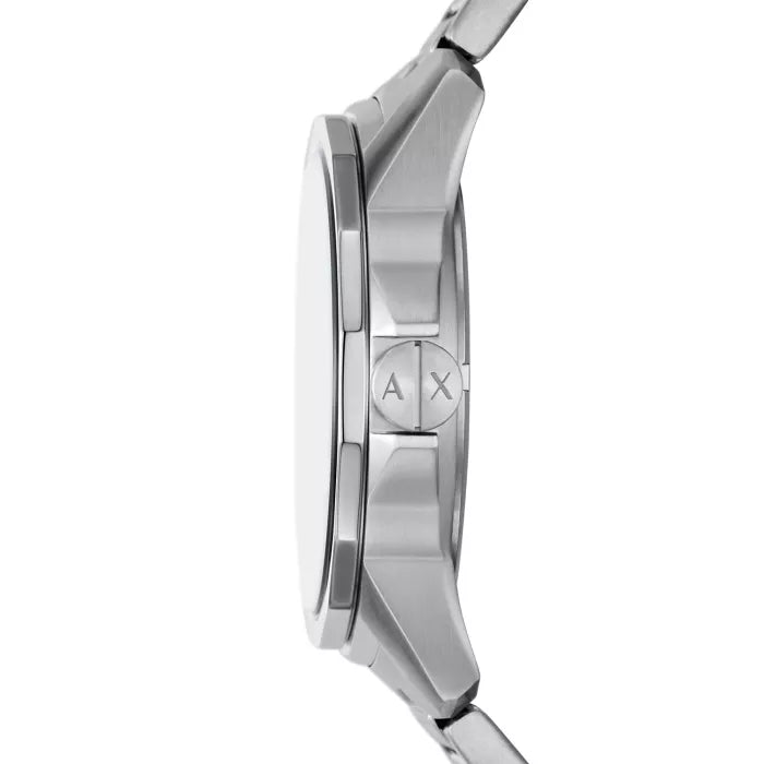 Armani Exchange Moonphase Multifunction Silver Watch - AX1736