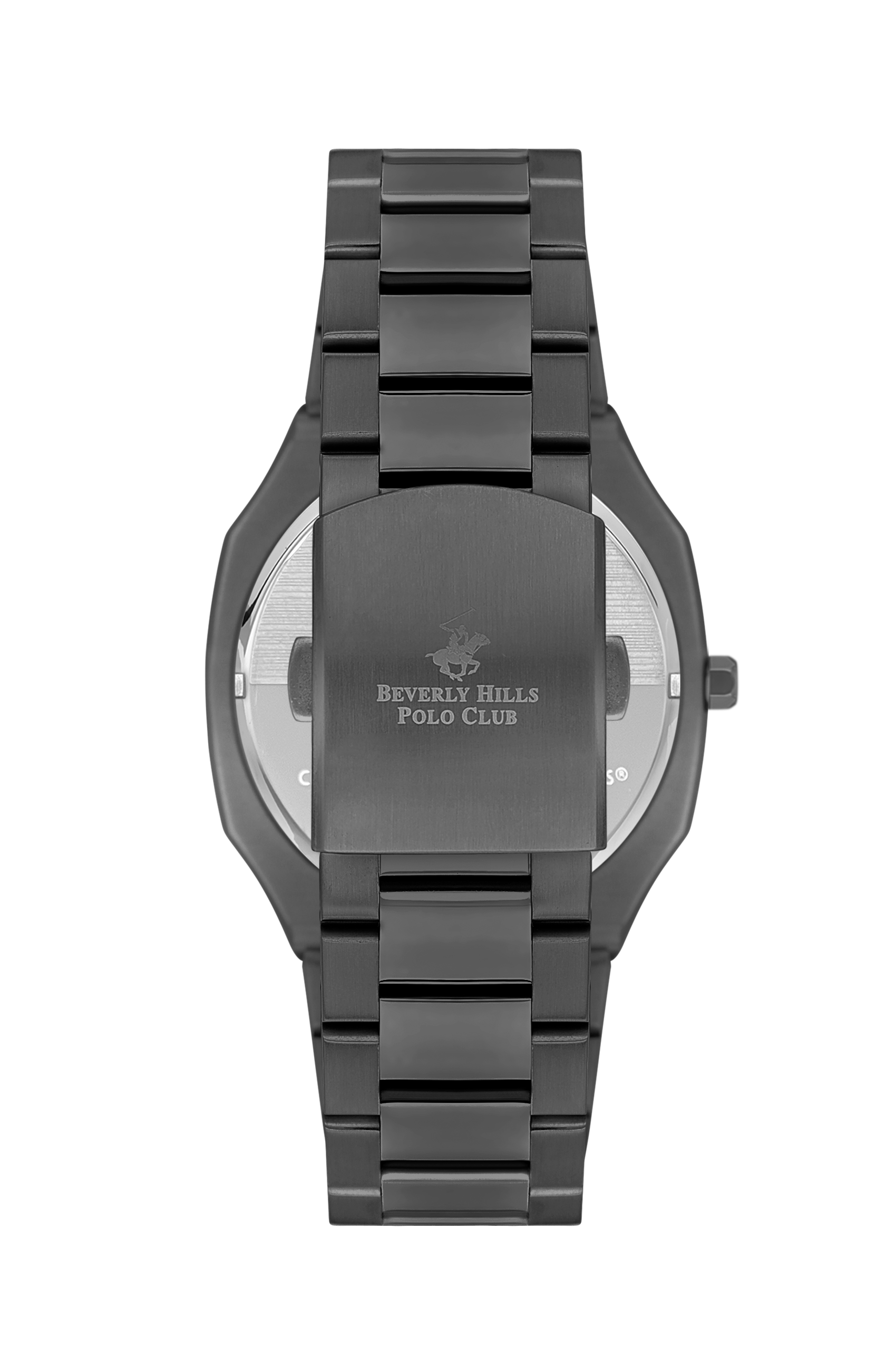 Beverly Hills Polo Club All Black Green Dial Date Watch – BP3547X.070
