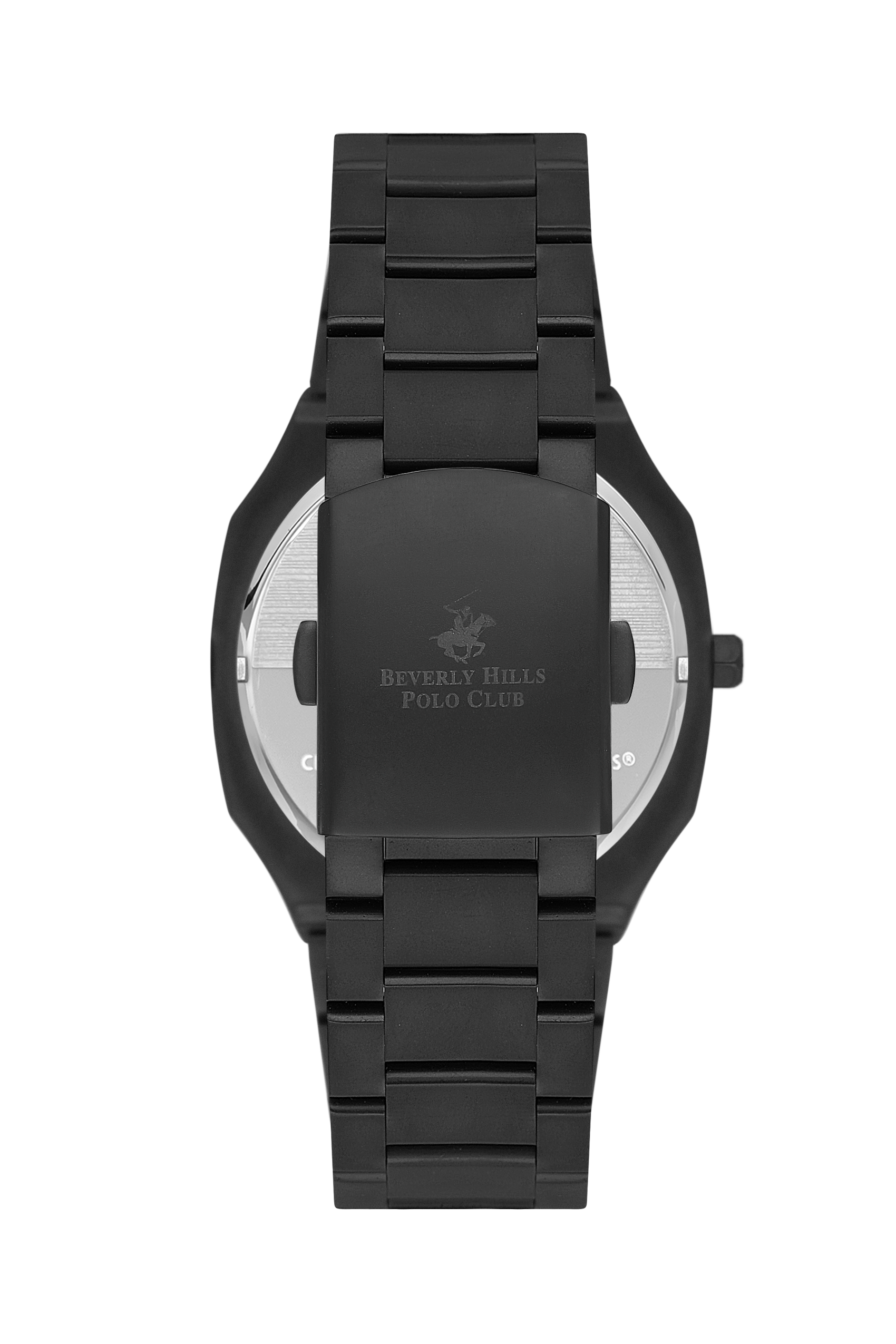 Beverly Hills Polo Club All Black Dial Date Watch – BP3547X.650