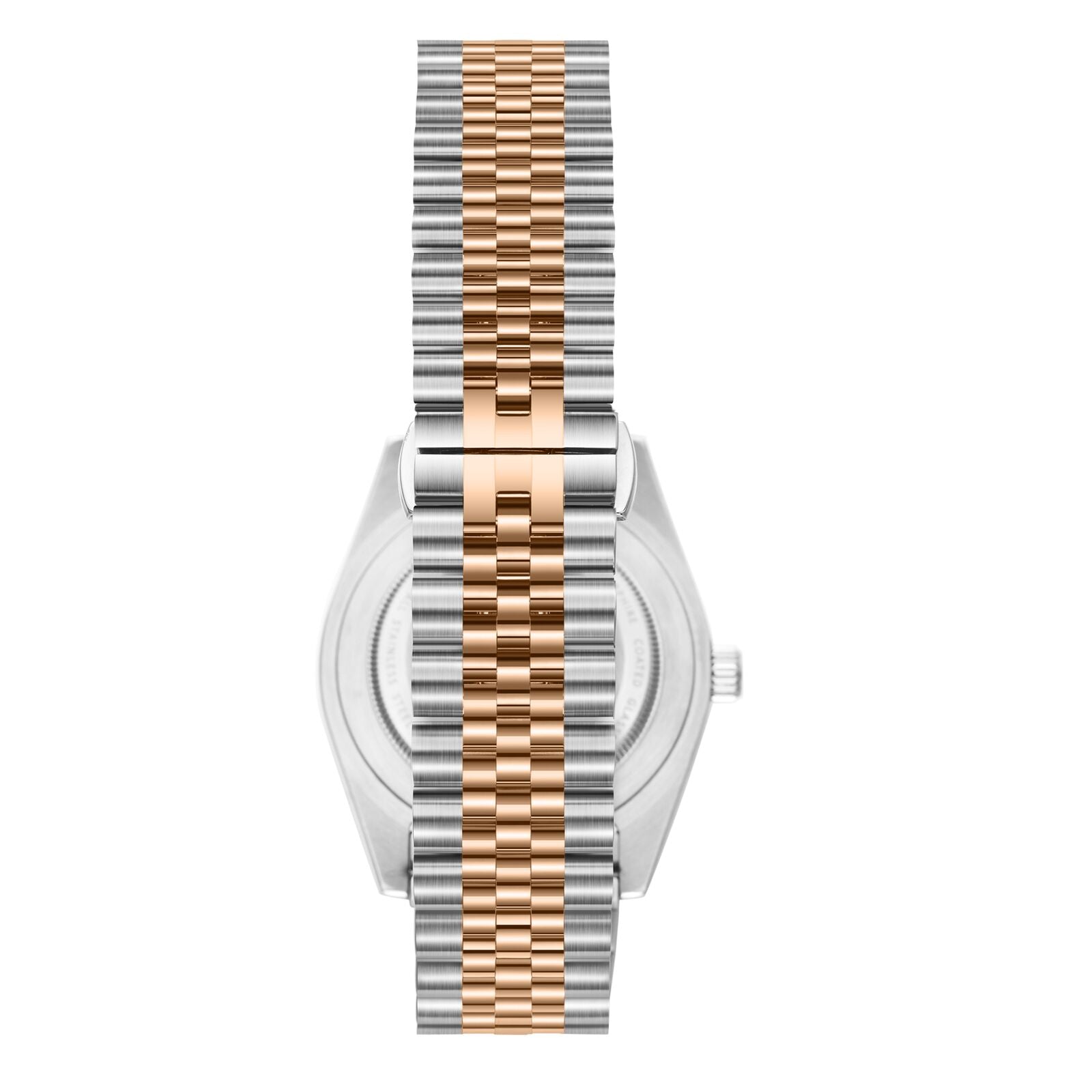 Beverly Hills Polo Club BP3810X.560 two-tone stainless steel bracelet with rose gold and silver links