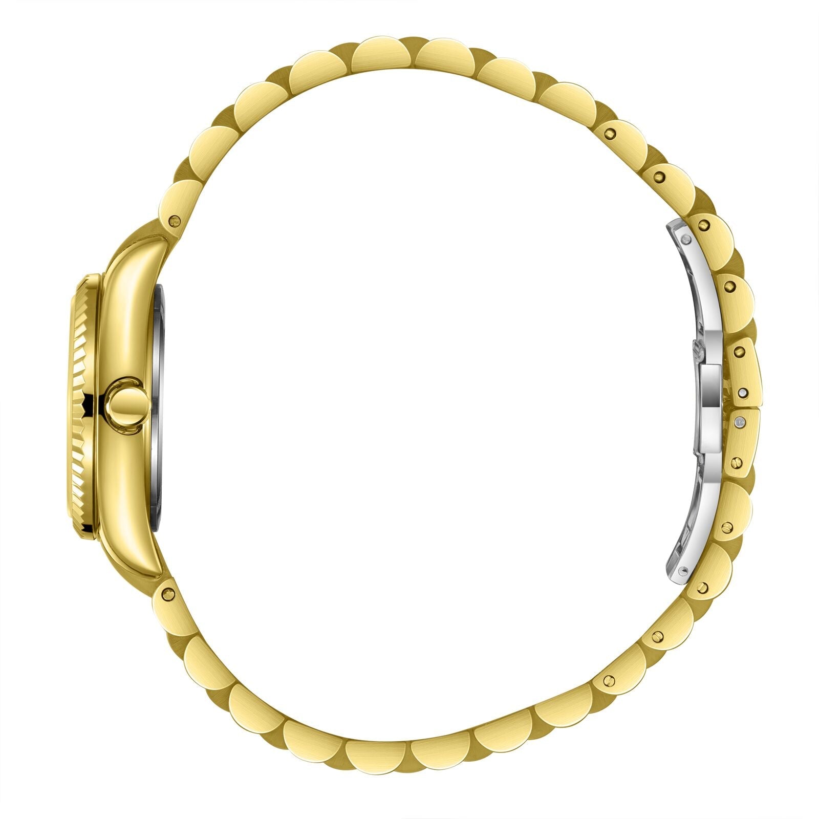 Beverly Hills Polo Club Roman Numeral All Gold Diamond Watch - BP3819X.110