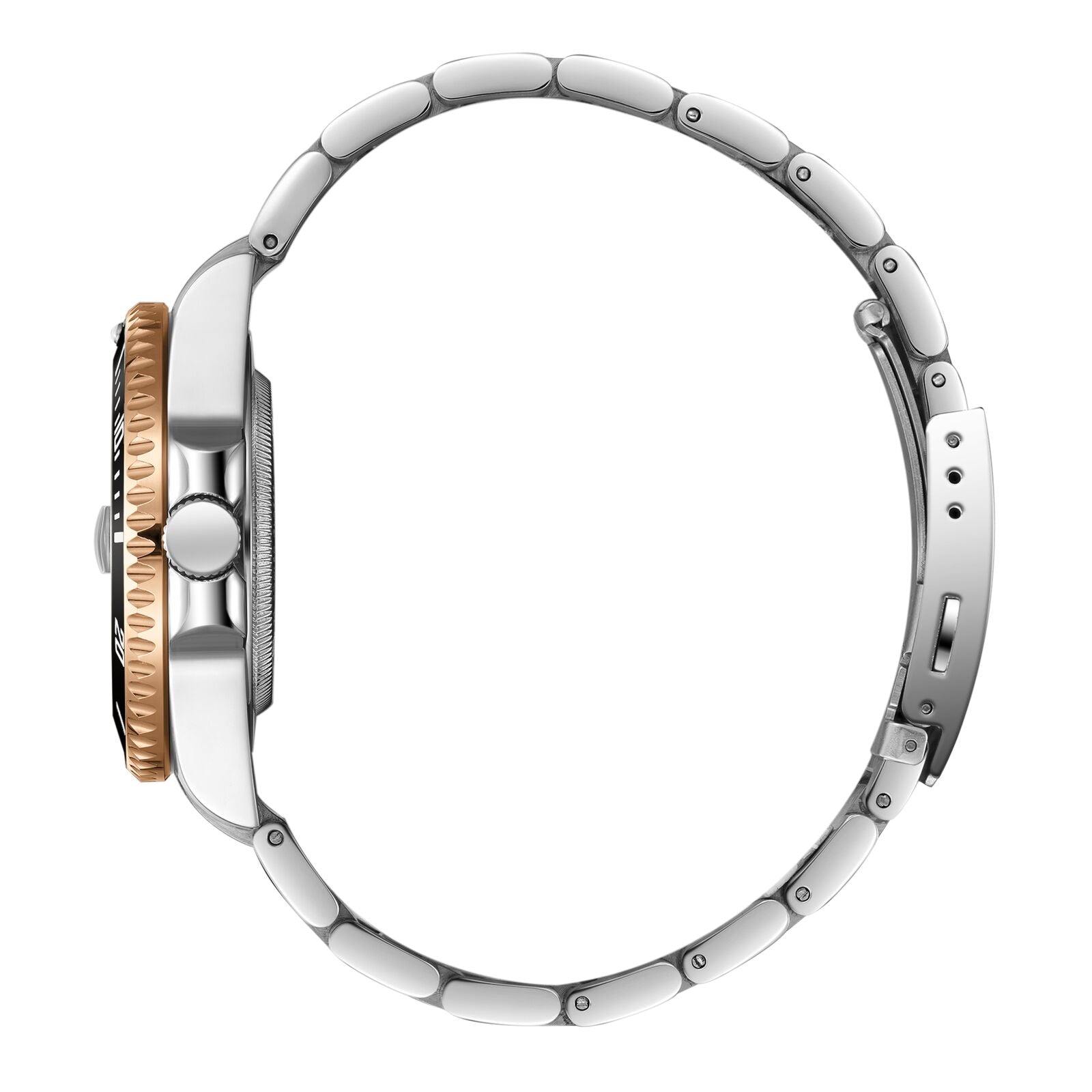 Beverly Hills Polo Club Metallic Stainless Steel Men's Watch - BP3791X.550