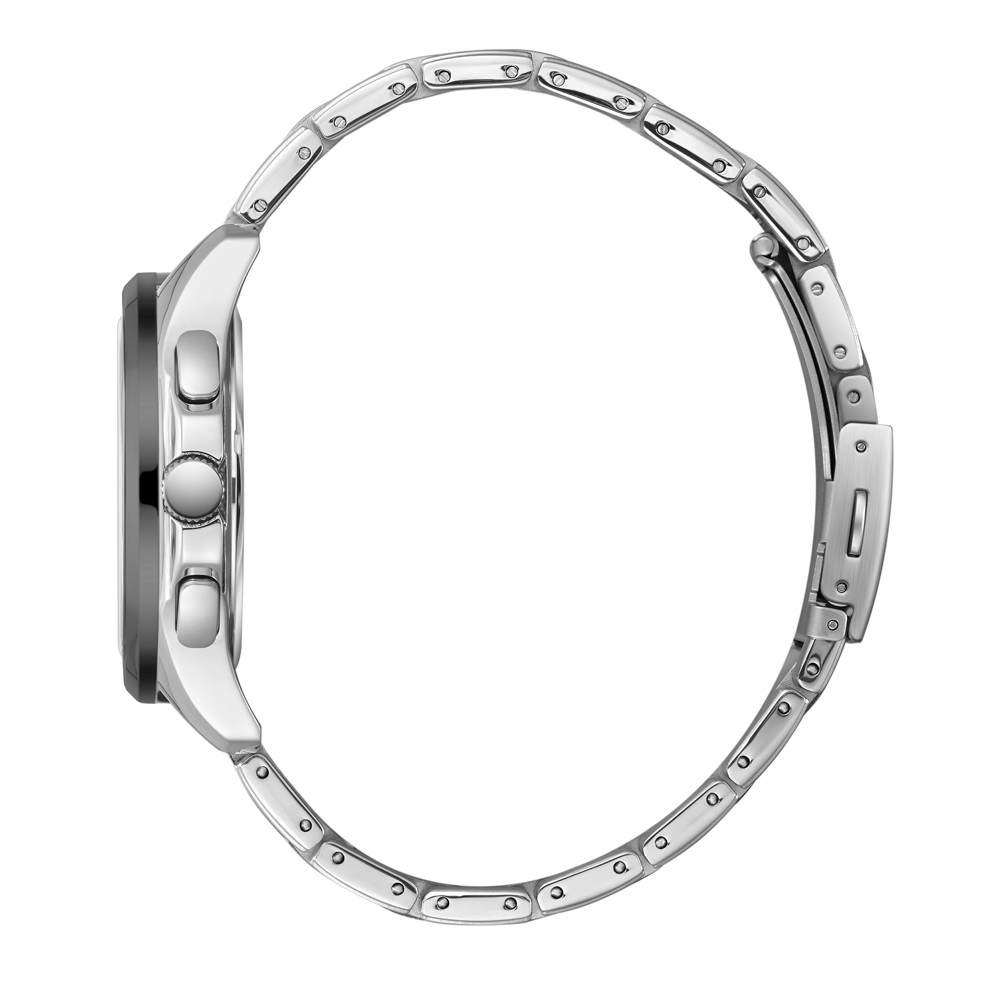 Beverly Hills Polo Club Multifunction Black Dial Silver Watch - BP3212X.392