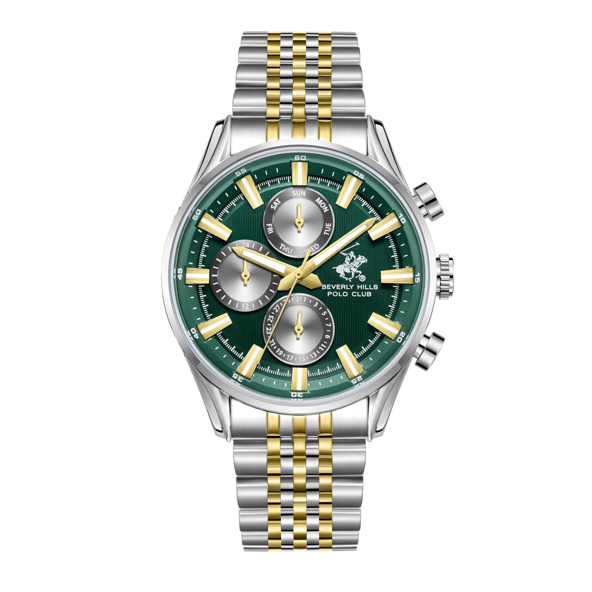 Beverly Hills Polo Club Two tone Men's Watch - BP3823X.270 BP3823X.270 - Image 1