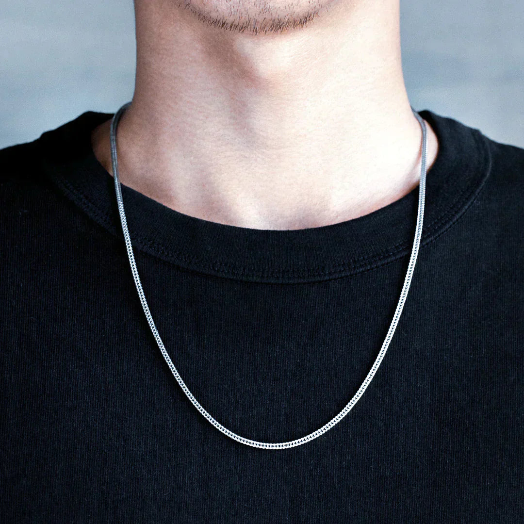 Big Daddy 2.5mm Men’s Rope Silver Chain - Chain