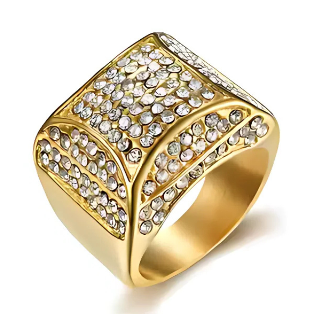 Big Daddy Bling Empire Gold Ring - Ring
