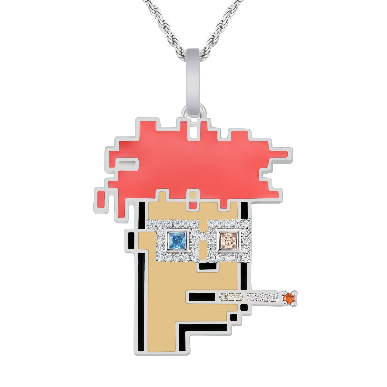 Big Daddy Cryptopunk NFT Pendant #5 - Limited edition - Pendant