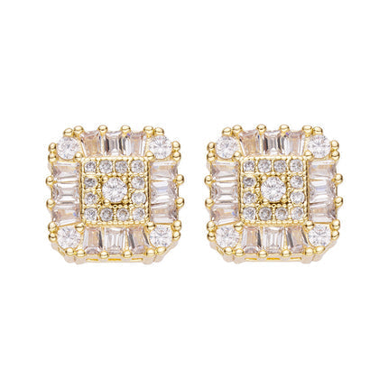 Big Daddy Iced Out Diamond Stud Earring 2.0