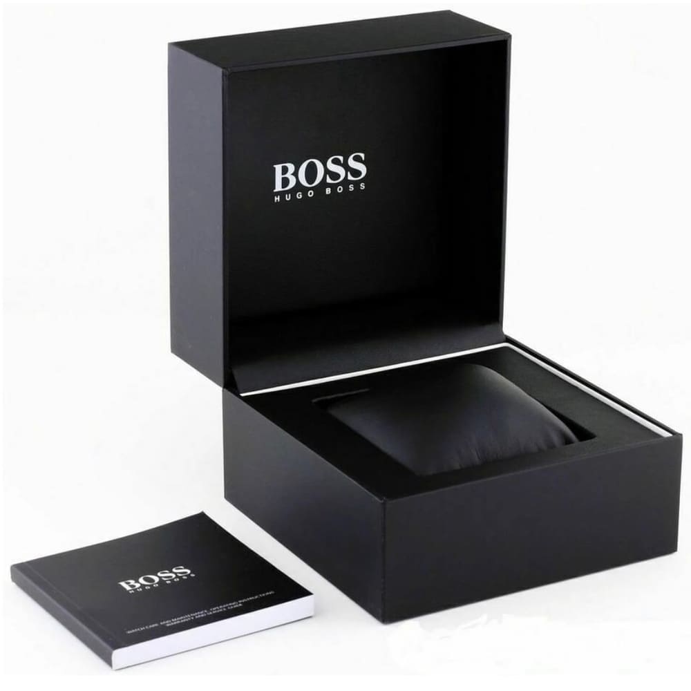 BOSS by Hugo Boss Black Steel Grey Dial Chronograph Men's Watch - 1514016