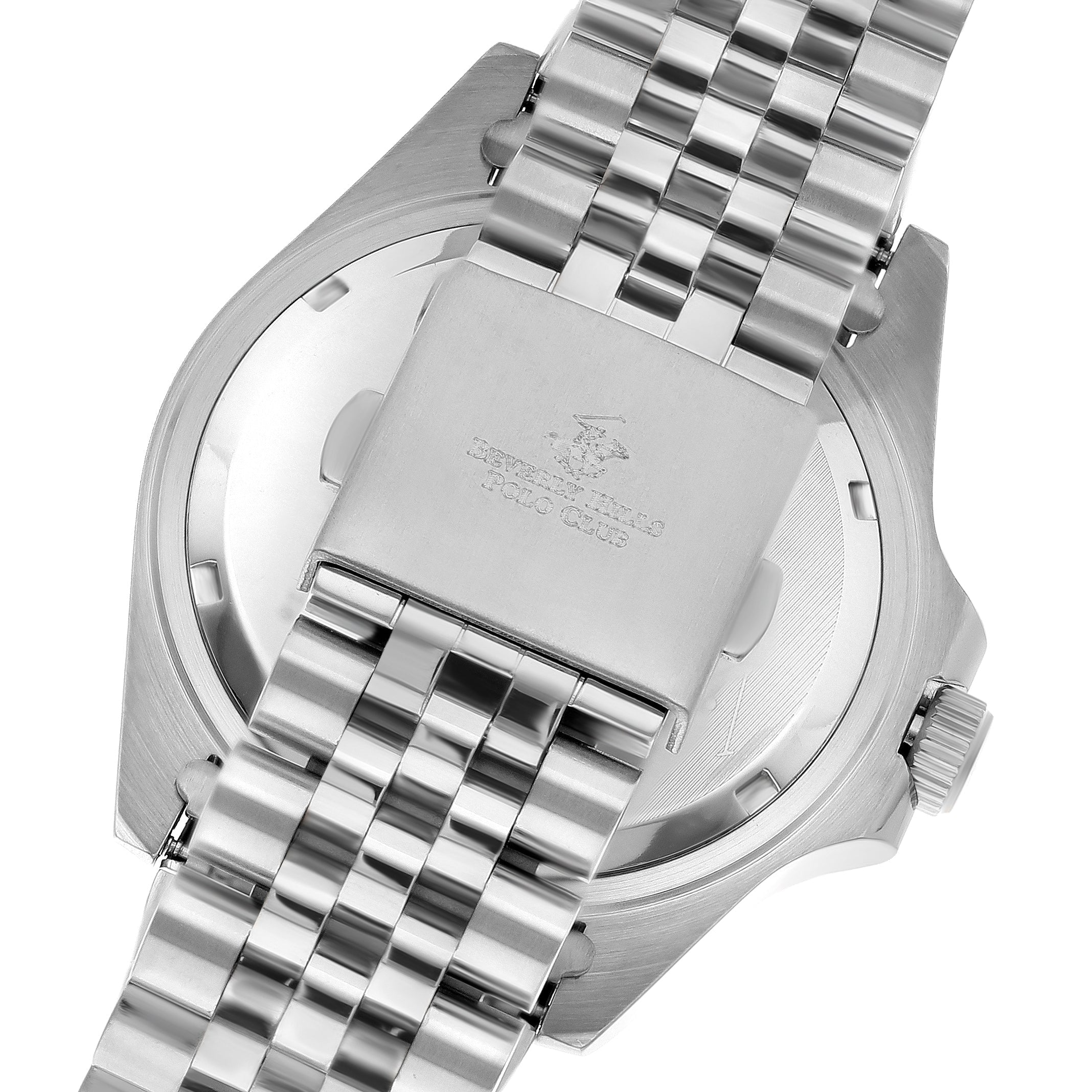 Beverly Hills Polo Club Waterproof Dark Blue Dial Date Watch – BP3126X.390