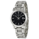 Burberry Black Check Stamped Dial Stainless Steel Ladies Watch BU9101 - Watches of Australia