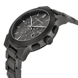 Burberry Chronograph Dark Grey Dial Black Ion-plated Men's Watch BU9354 - Watches of Australia #2