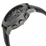 Burberry Chronograph Dark Grey Dial Dark Grey Leather Men's Watch BU9364 - Watches of Australia #2