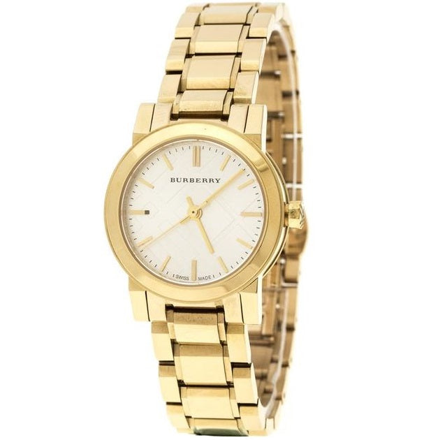 Burberry Swiss Gold Tone Womenβs Watch BU9203 - Watch