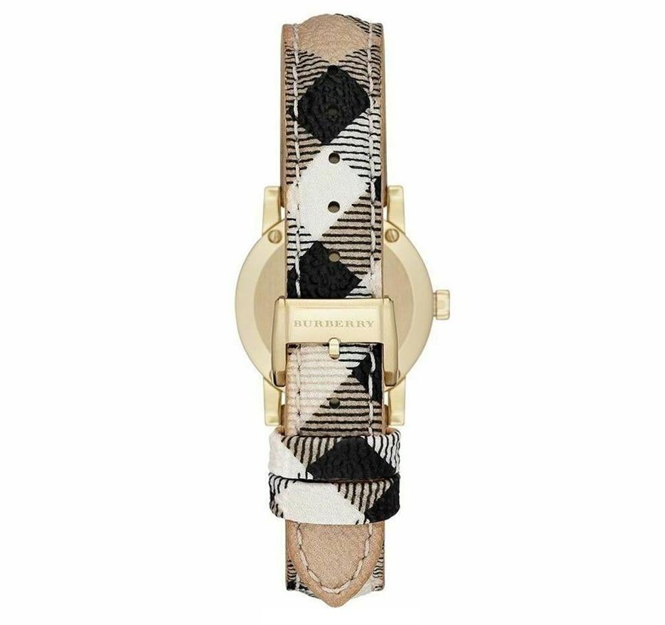 Burberry Womenβs Swiss Made Quartz Multicolor Leather Strap Mother Of Pearl Dial Women's Watch BU9226 - The Watches Men & CO #3