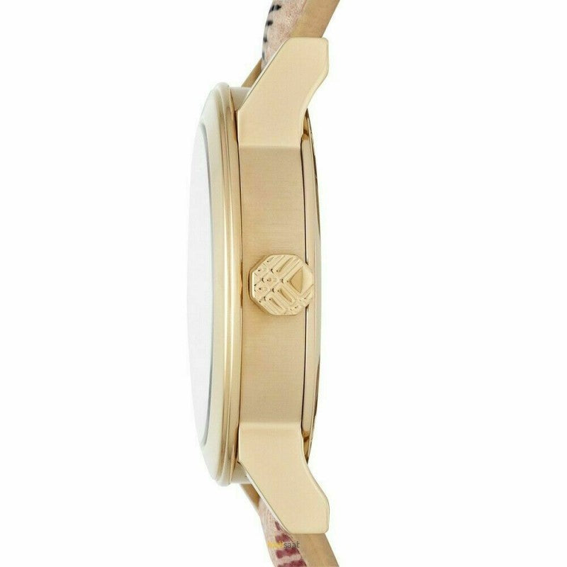 Burberry Womenβs Swiss Made Quartz Multicolor Leather Strap Mother Of Pearl Dial Women's Watch BU9226 - The Watches Men & CO #2