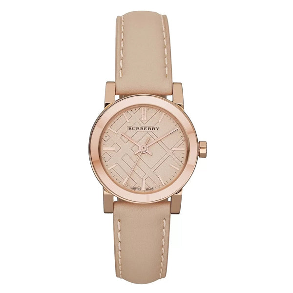 Burberry The City Pink Leather Womenβs Watch BU9210 - Watch