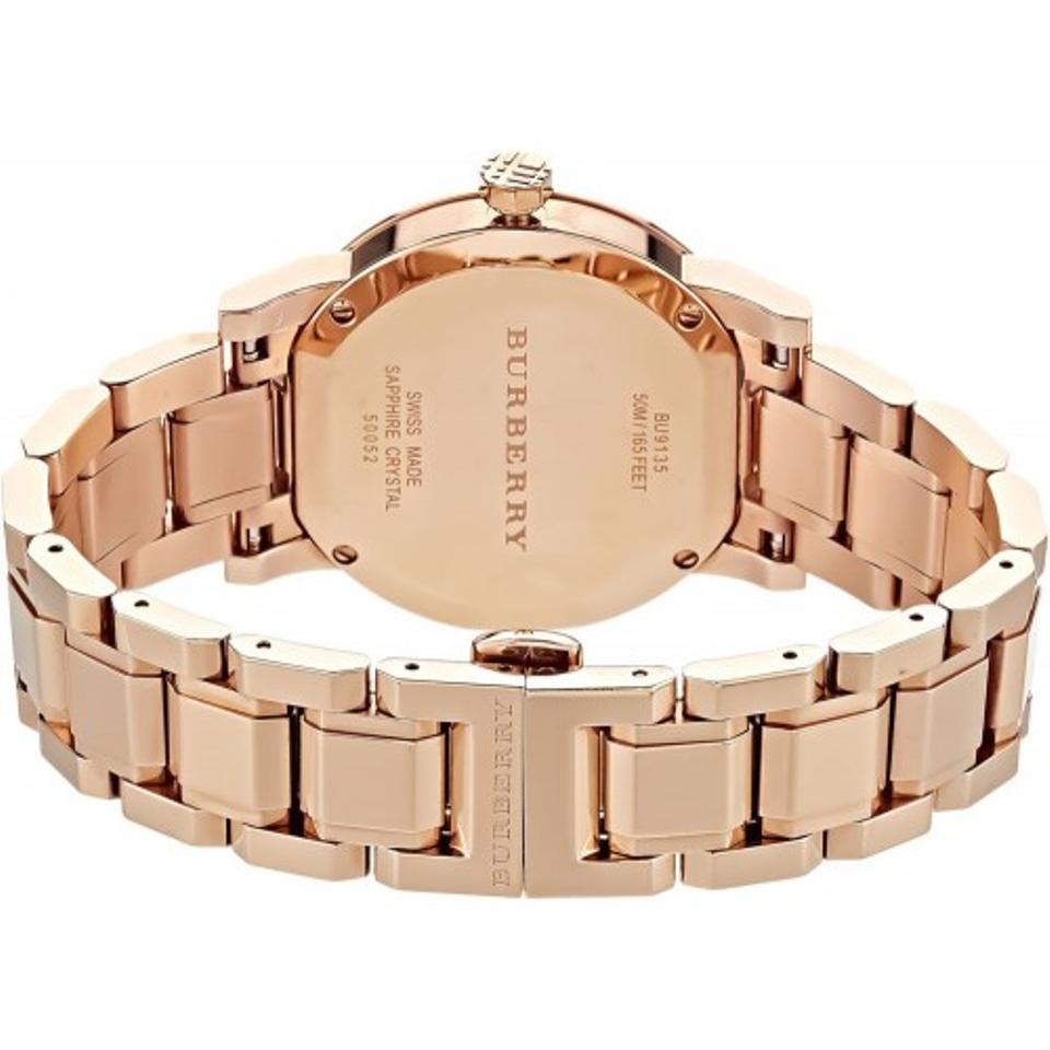 Burberry Women’s Swiss Made Stainless Steel Rose Gold Dial Women's Watch BU9126 - The Watches Men & CO #3