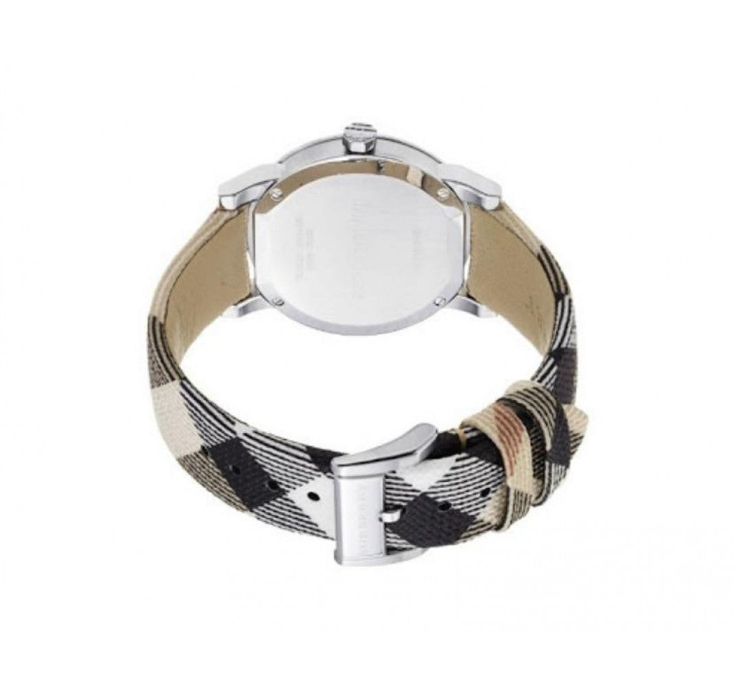 Burberry The City Smoke Check Strap Womenβs Watch BU9118 - Watch