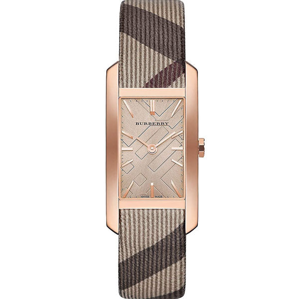 Burberry Women's Square Case Rose Gold Tone Women's Watch BU9408 - The Watches Men & CO