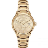 Burberry The Classic Stainless Steel Gold Dial Men's Watch BU10006