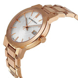 Burberry White Check Pattern Dial Rose Gold-plated Unisex Watch BU9004 - Watches of Australia #2