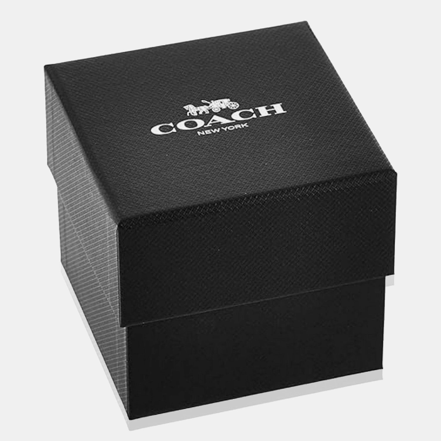 Coach Grand watch in black presentation box with Coach logo