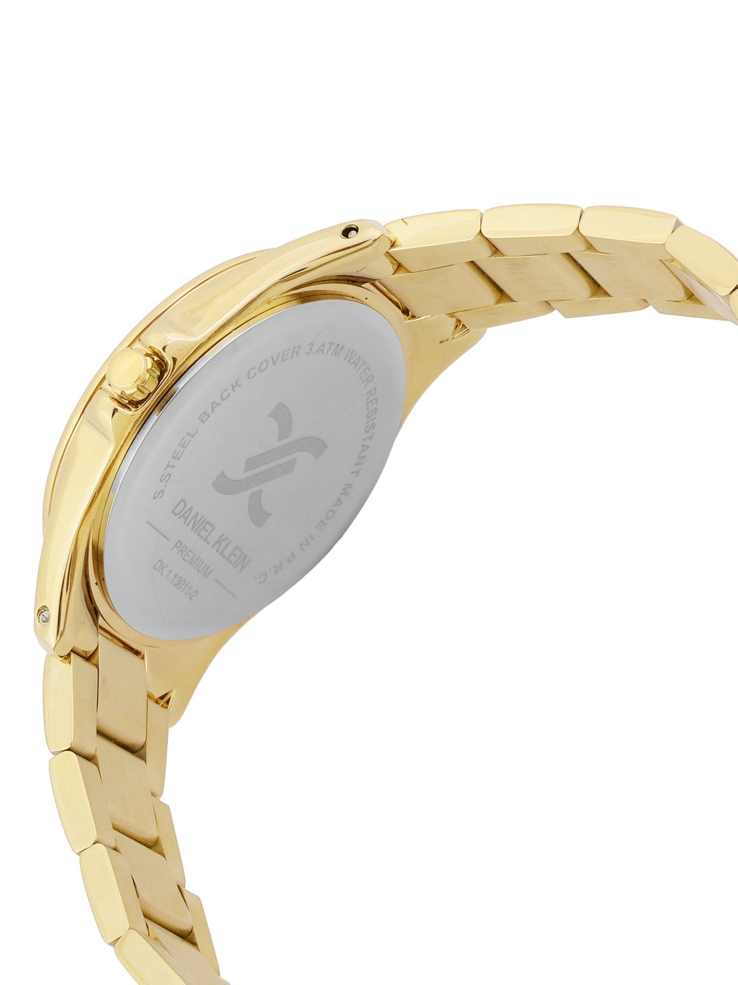 Daniel Klein Elite Ivory Dial Three-Hands Gold Women's Watch - DK.1.13011-3