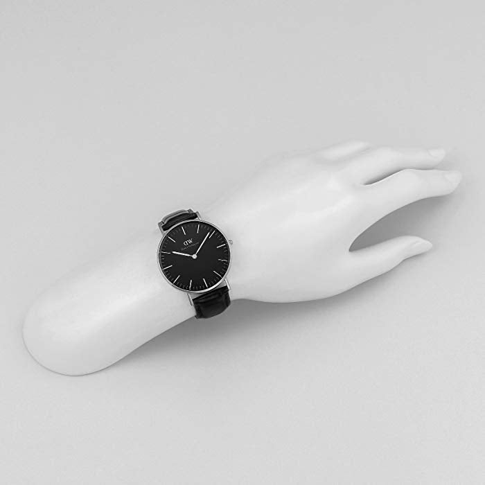 Daniel Wellington Reading 36mm Women's Silver Watch DW00100147