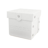 Diesel Chronograph Black Dial Black Leather Men's Watch DZ4291