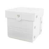 Diesel Mega Chief Black Dial Black Leather Men's Watch DZ4344