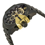 Diesel Mega Chief Chronograph Black Dial Men's Watch #DZ4338 - Watches of Australia #2