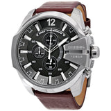 Diesel Mega Chief Chronograph Grey Dial Men's Watch #DZ4290 - Watches of Australia