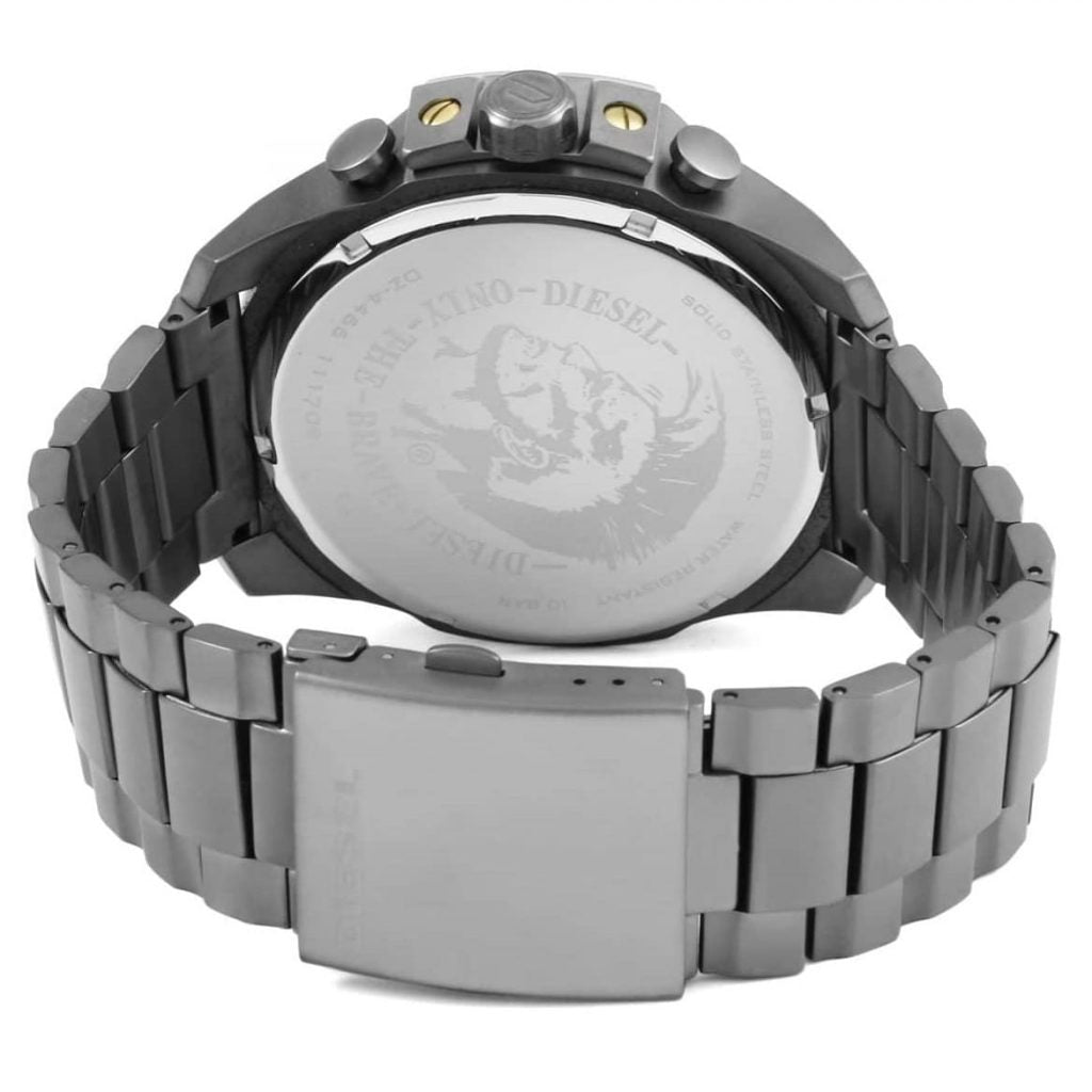 Diesel Mega Chief Men’s Chronograph Gunmetal Stainless Steel Watch DZ4421 DZ4421 - Image 6