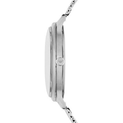 Side profile of Emporio Armani AR11578 watch showing slim case