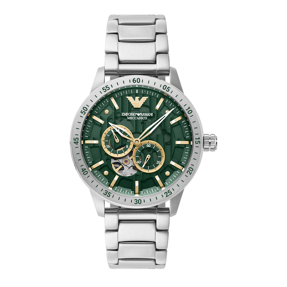 Emporio Armani Automatic Stainless Steel Men's Watch AR60053 - The Watches Men & CO