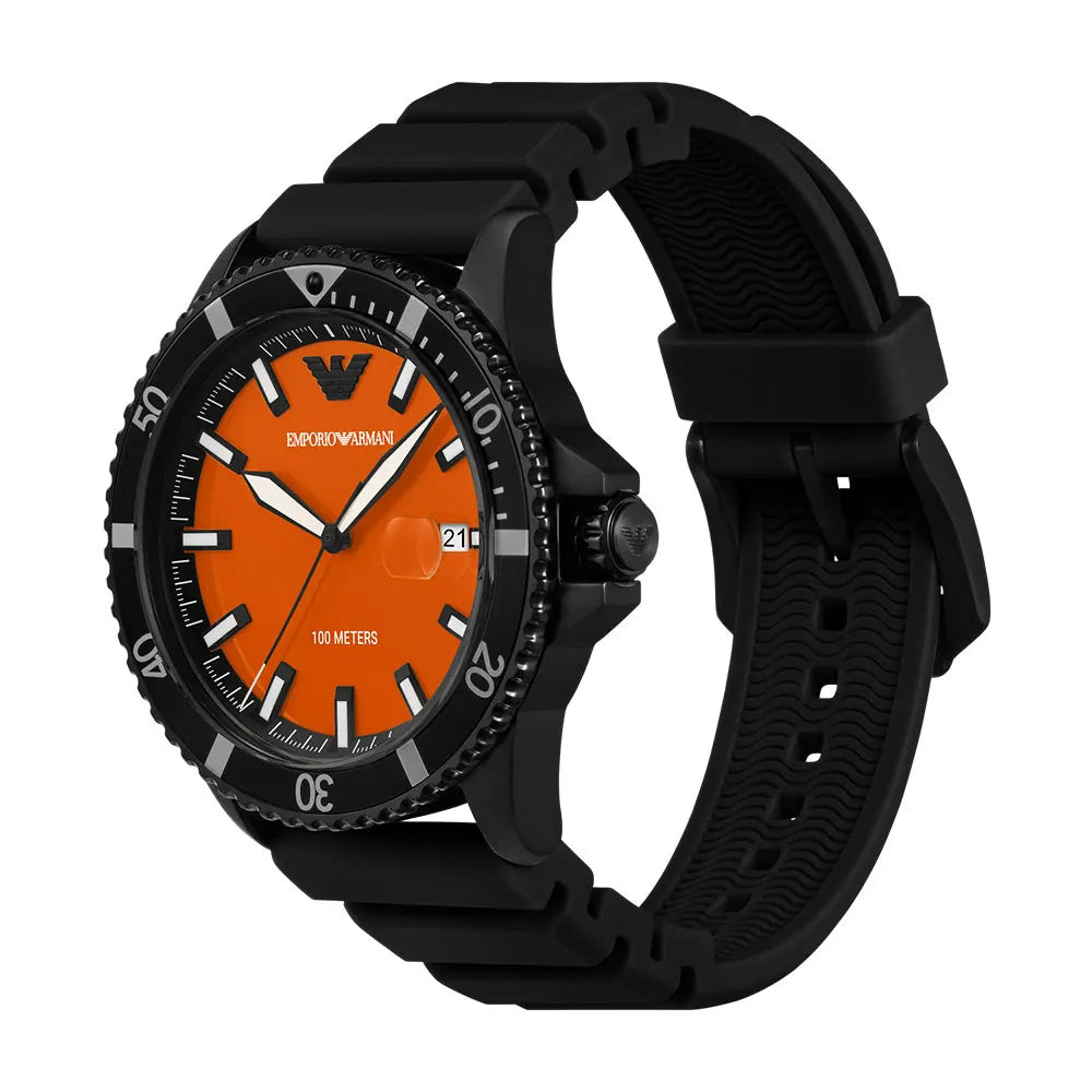 Emporio Armani Black Men's Watch - AR11684 AR11684 - Image 2