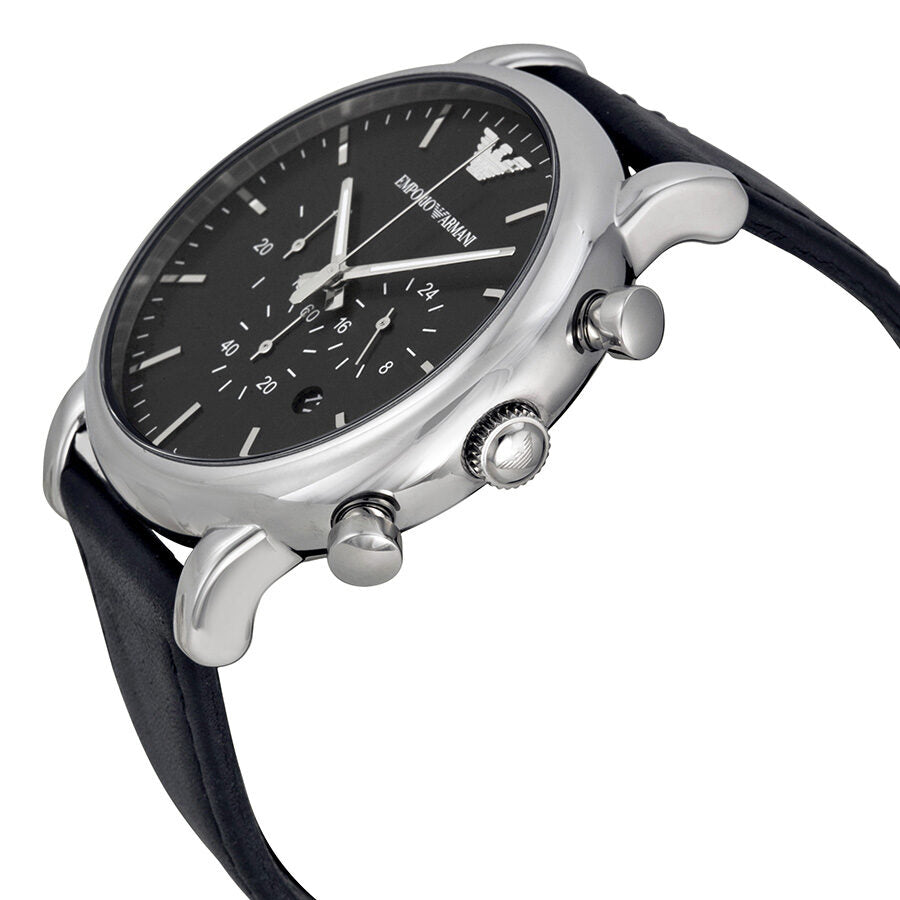 Emporio Armani Classic Chronograph Black Dial Men's Watch AR1828