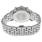 Emporio Armani Classic Chronograph Black Dial Stainless Steel Men's Watch #AR0389 - Watches of Australia #2