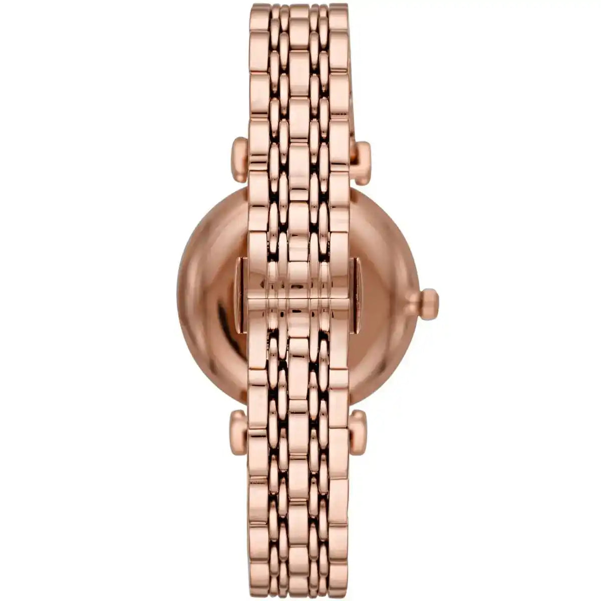 Emporio Armani Gianni T-Bar Rose Gold Women's Watch - AR11110