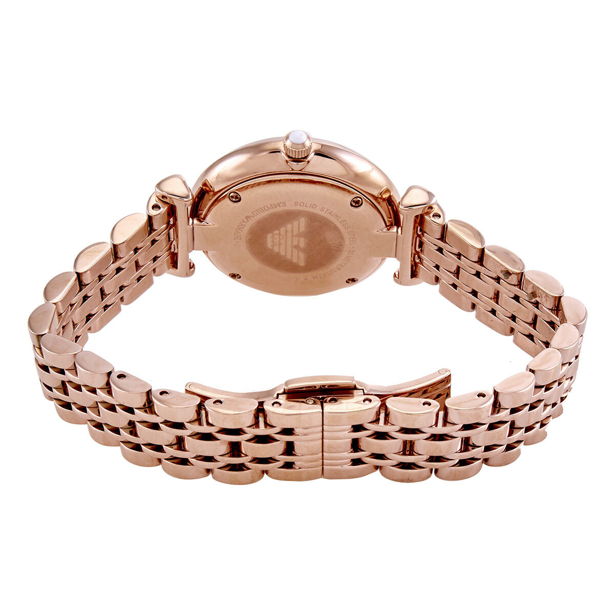 Emporio Armani Glitz Quartz Crystal Pave Dial Women's Watch - AR11244