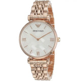 Emporio Armani Rose Gold Ladies Watch - AR11110