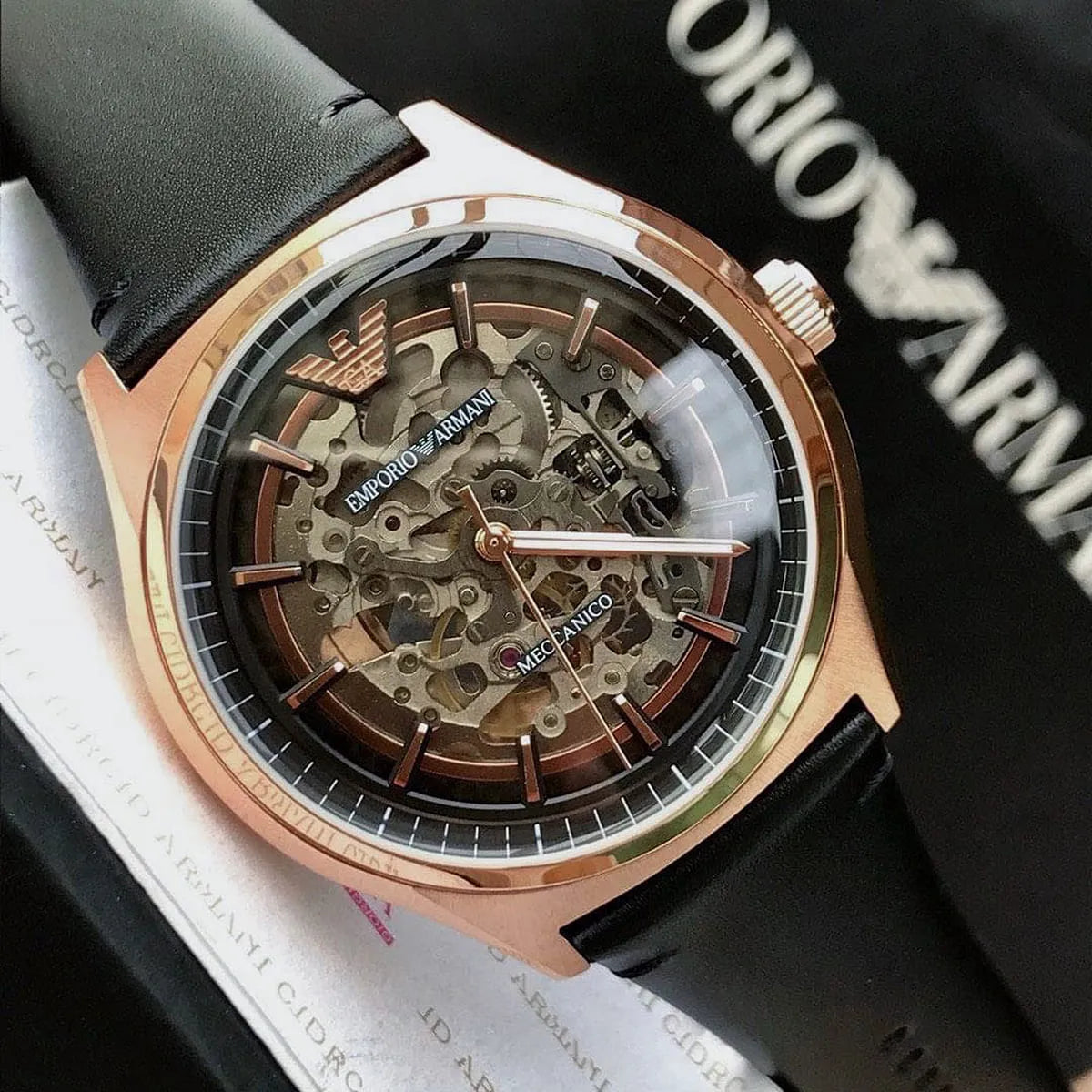 Emporio Armani Rose Gold Men's Watch - AR60004 AR60004 - Image 5