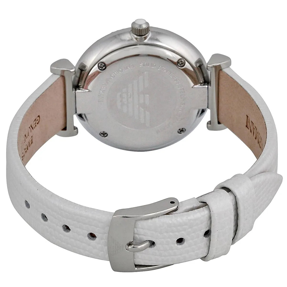 Emporio Armani Gianni T-Bar Silver Women's Watch - AR1680